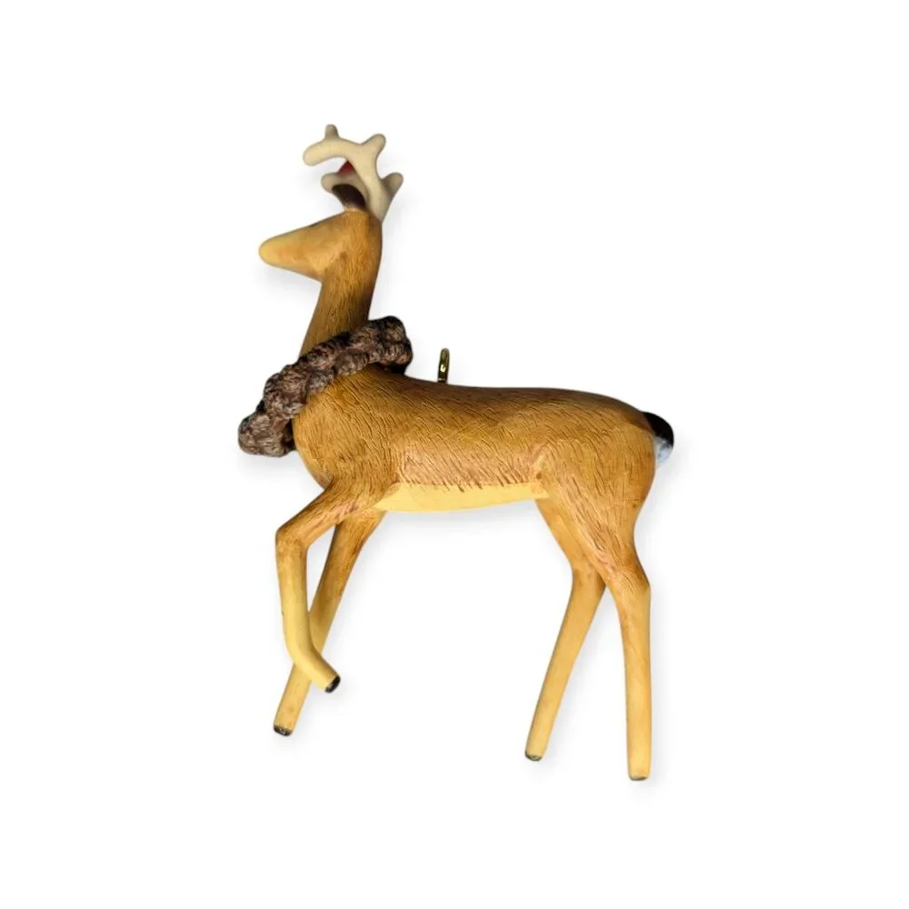 2007 Hallmark Keepsake Ornament VIP Gift Peaceful Animals Wood Deer NIB